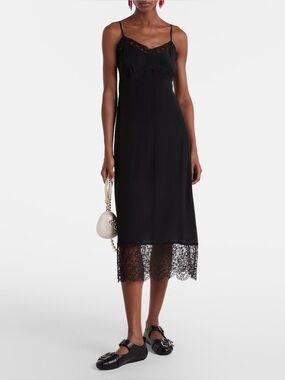 Simone Rocha Silk Blend Lace Slip Dress NWOT